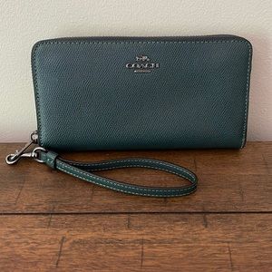 Coach large wristlet